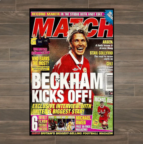 BECKHAM KICKS OFF